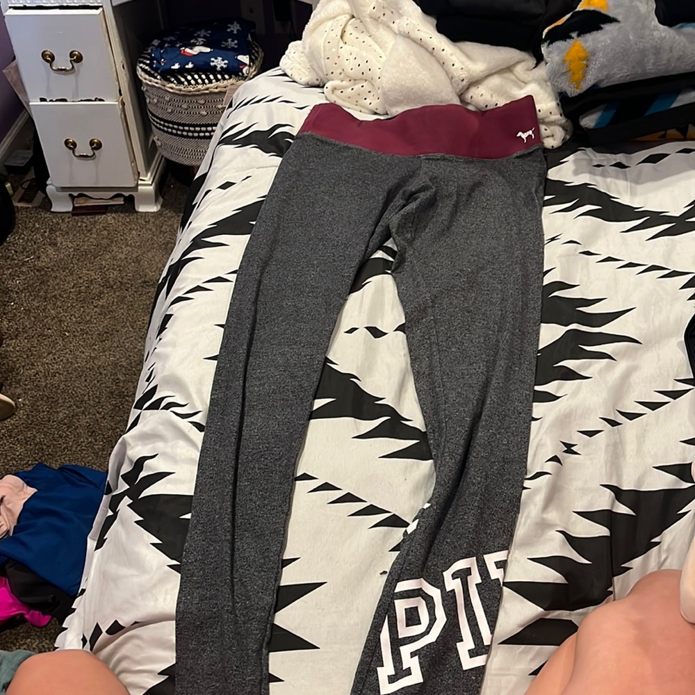 Pink leggings